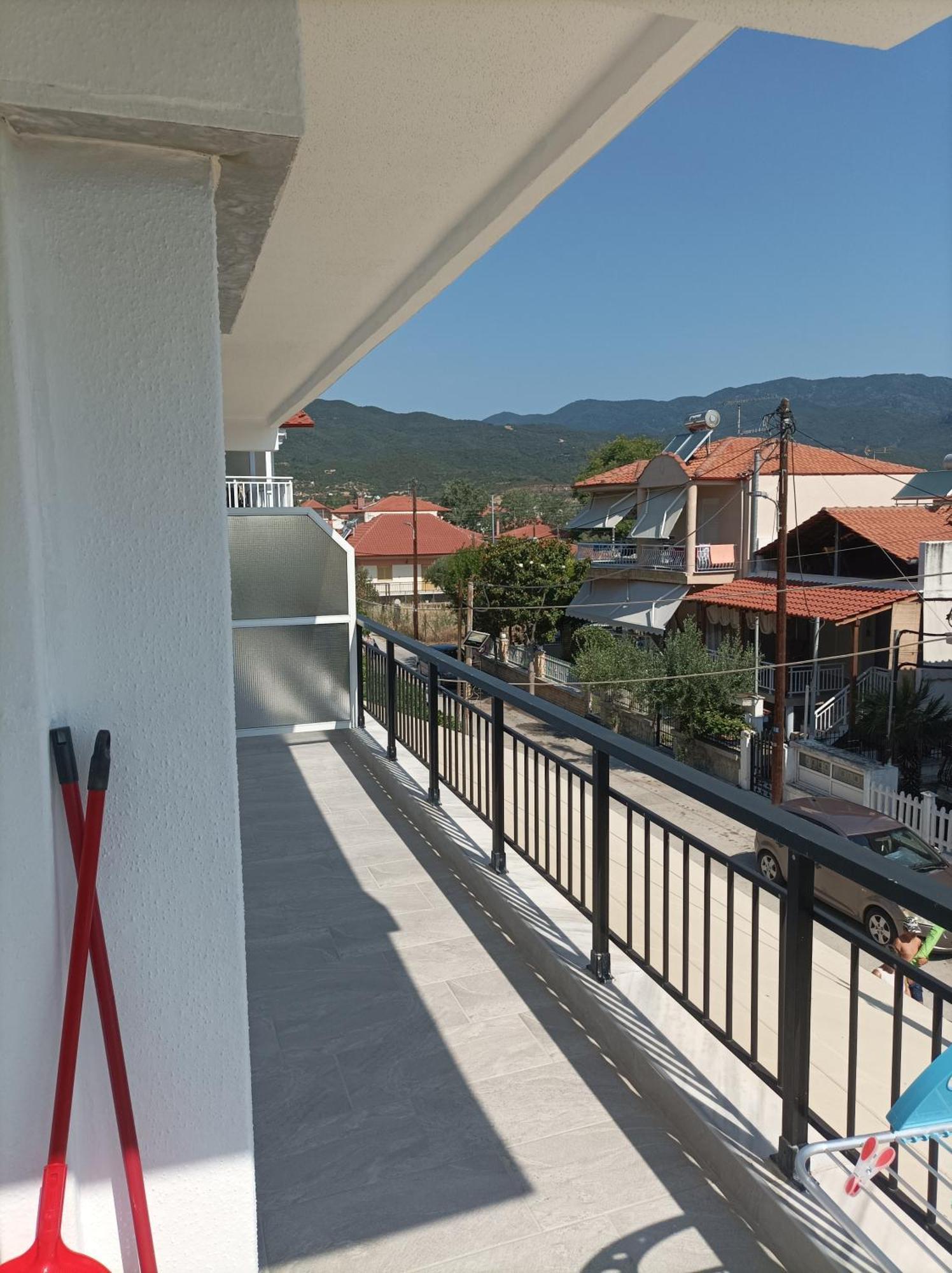 Kleanthis Blue Apartment เนอาวรัสนา ภายนอก รูปภาพ