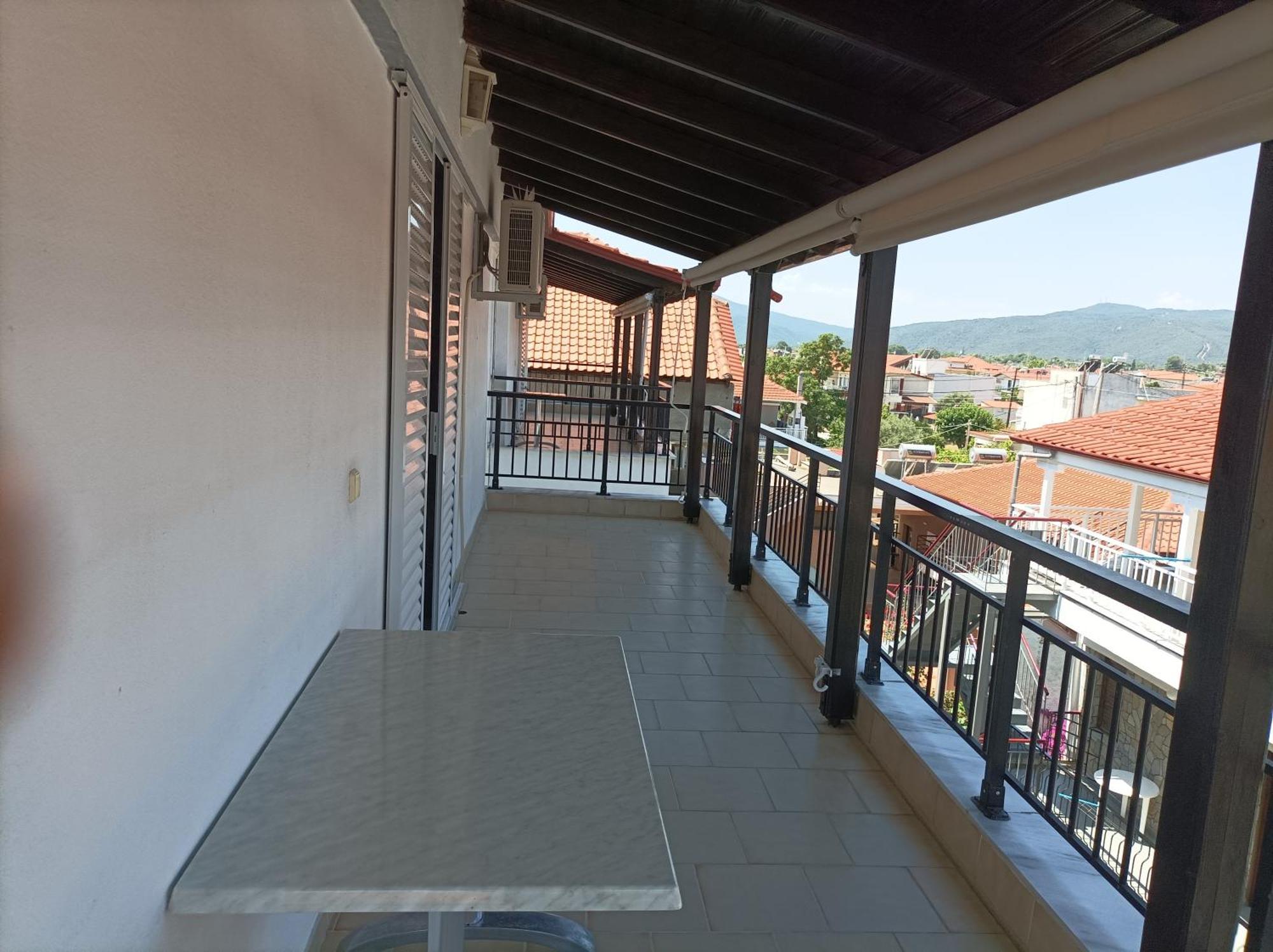 Kleanthis Blue Apartment เนอาวรัสนา ภายนอก รูปภาพ